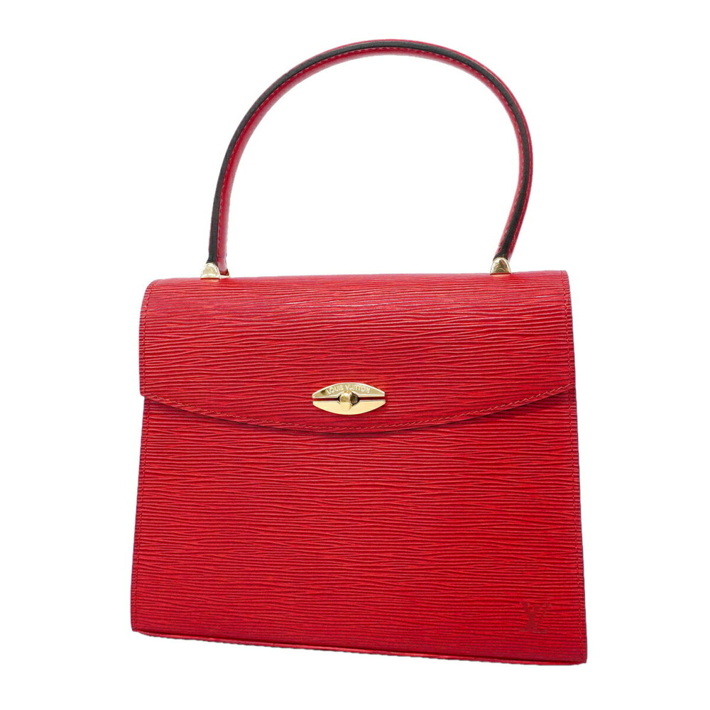 Louis Vuitton Epi Malzerbes Handbag M52377 Castilian Red Women's